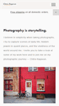 Mobile Screenshot of chitraragavanphotography.com